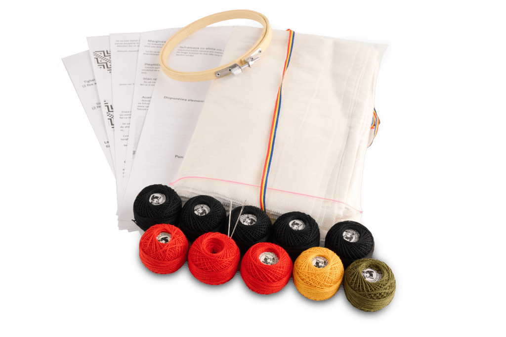 Materiale bumbac kit cusut Bucovina 1