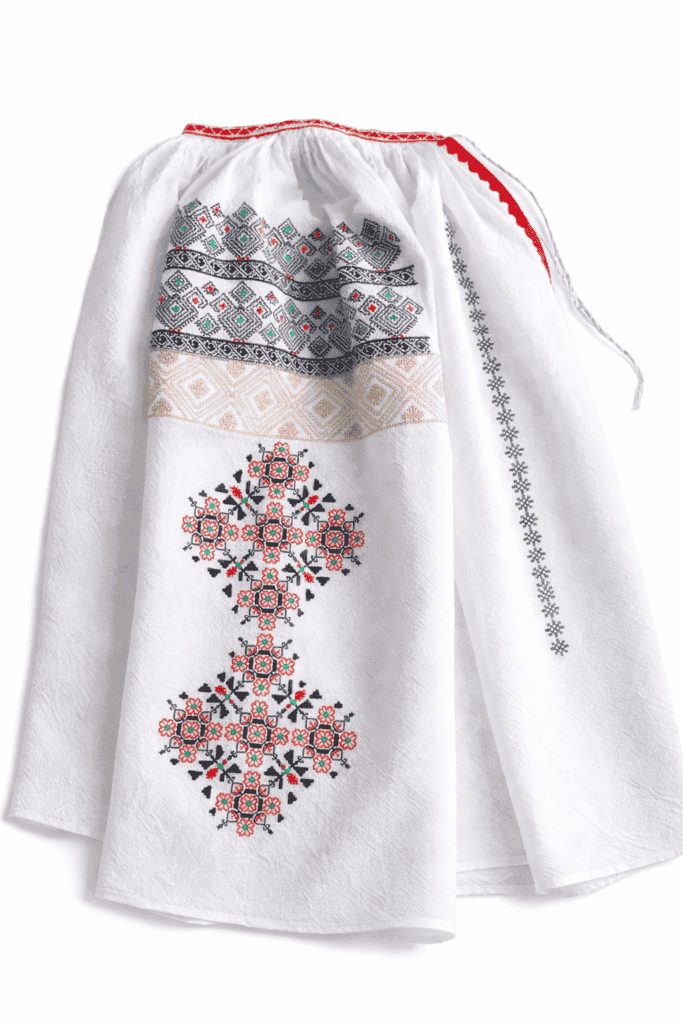 Detaliu ie traditionala autentica Bucovina