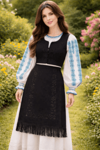 costum traditional popular autentic Transilvania Brasov Dumbravita